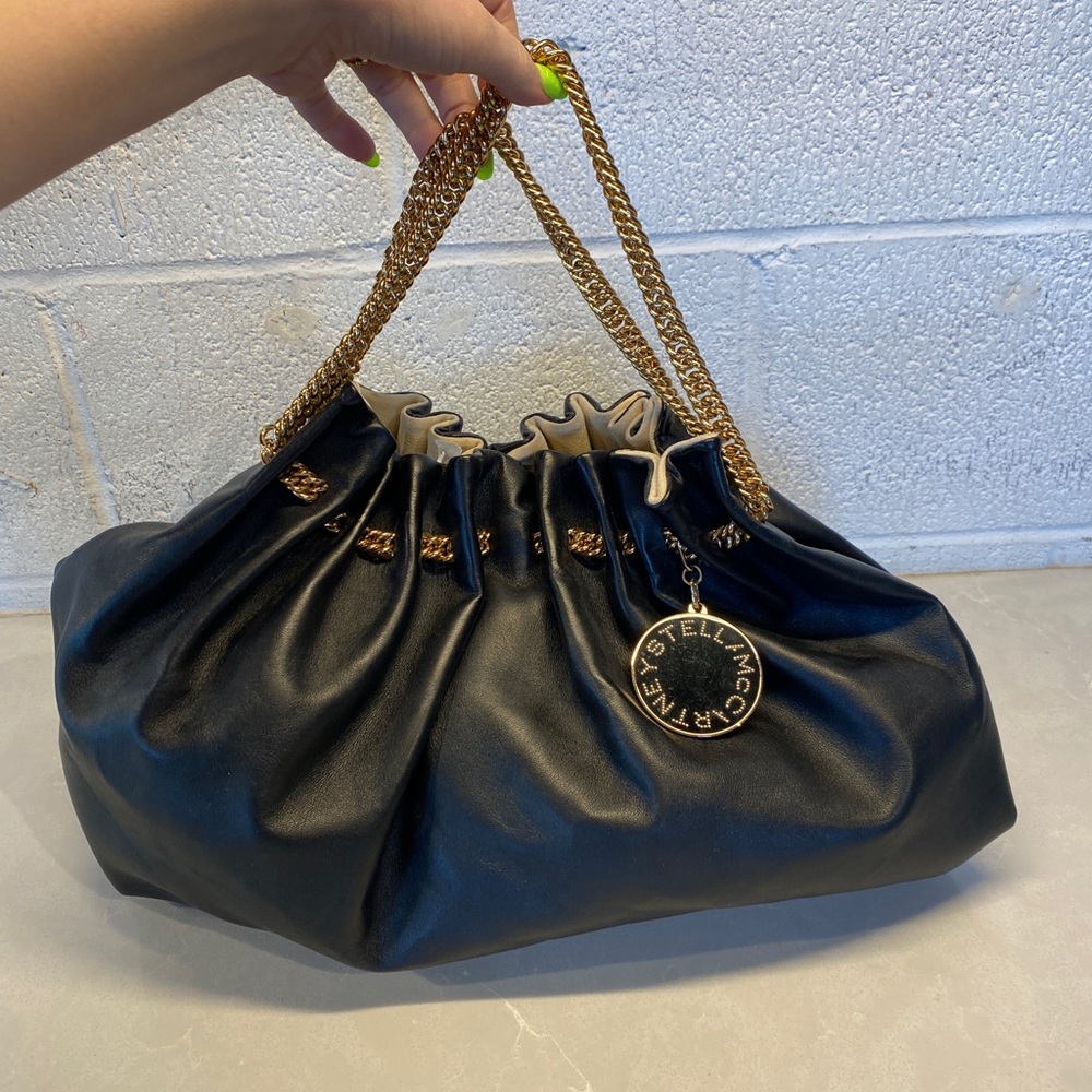 Stella McCartney Black Leather Handbag